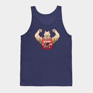 Gym Rat Gym Cat by Tobe Fonseca Tank Top